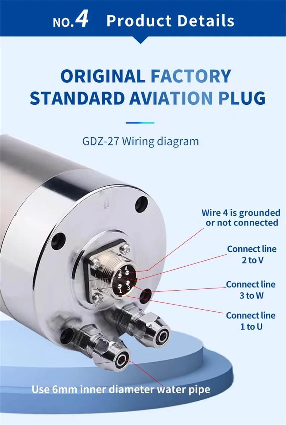 4.5kw CNC 스핀들