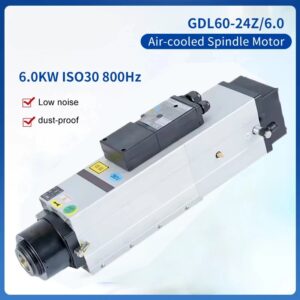 6KW CNC Spindles Motor Air Cooling Cooling ATC Spindle Motor