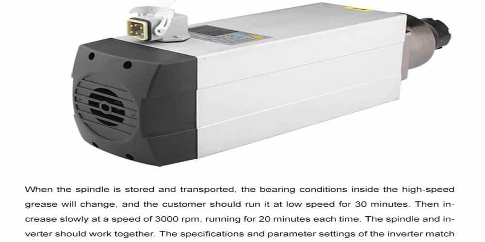 9kW 空冷式 CNC スピンドル