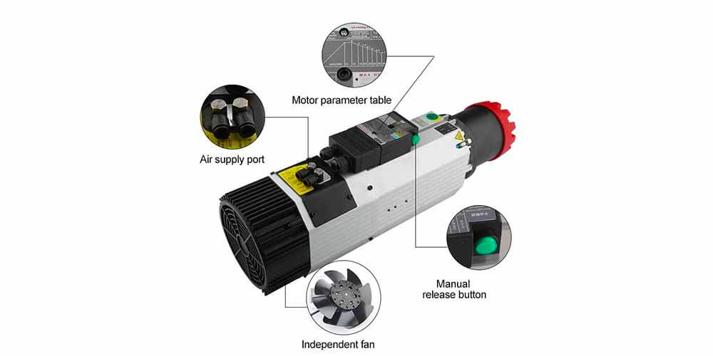 9kw atc cnc spindles