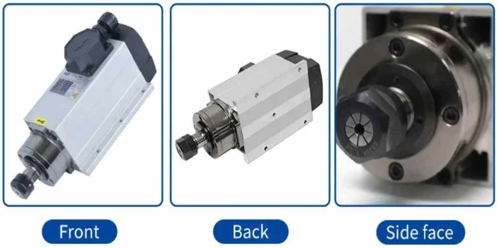 fusos cnc de resfriamento de ar