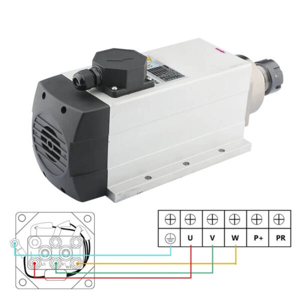 Al por mayor motor de husillo cnc 6.0kw