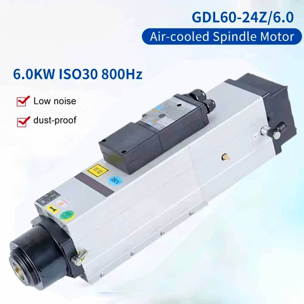 6kw luchtgekoelde motor atc cnc-spindels