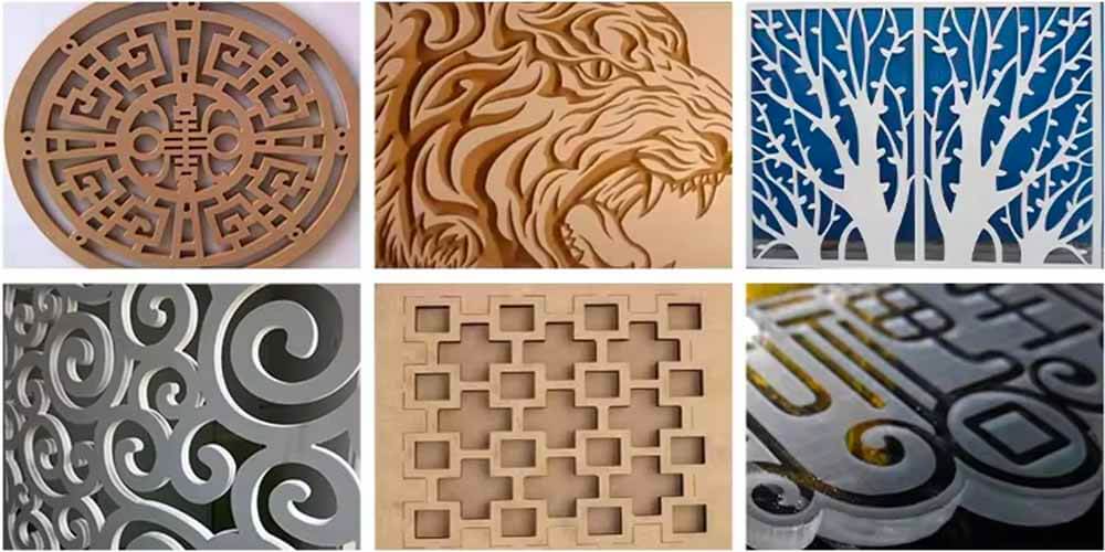 broches CNC en sculpture sur bois