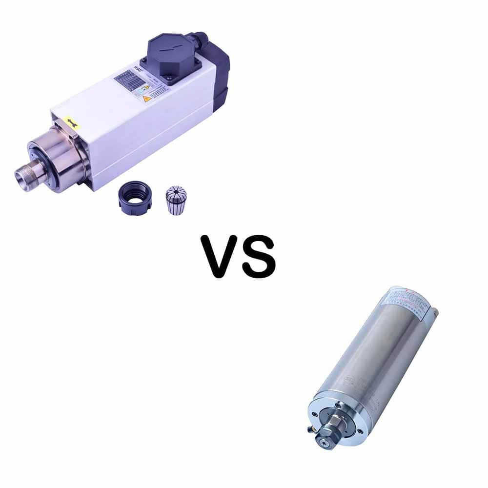 Motoare cu ax pentru router CNC: răcite cu aer vs. răcite cu apă